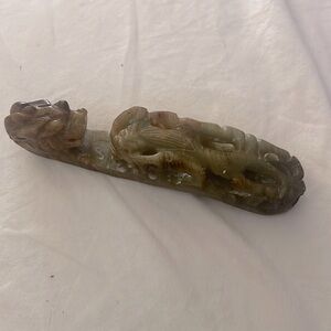 Antique Chinese Nephrite Jade Belt Buckle
 
$385.